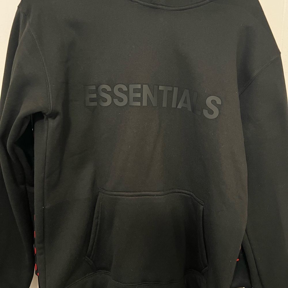 Essentials Black Hoodie